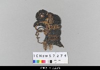 藏品(中國湖北皮影戲偶頭-生)的圖片